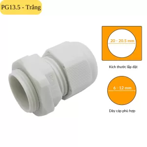 Ốc Siết Cáp Nhựa PG13.5